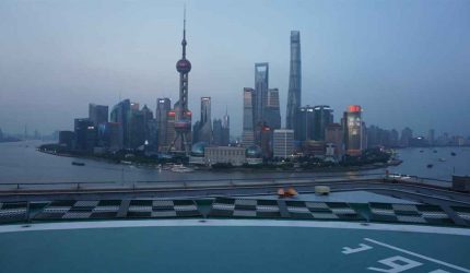 Shanghai Helicopter Pad Filming Location | Studio In China