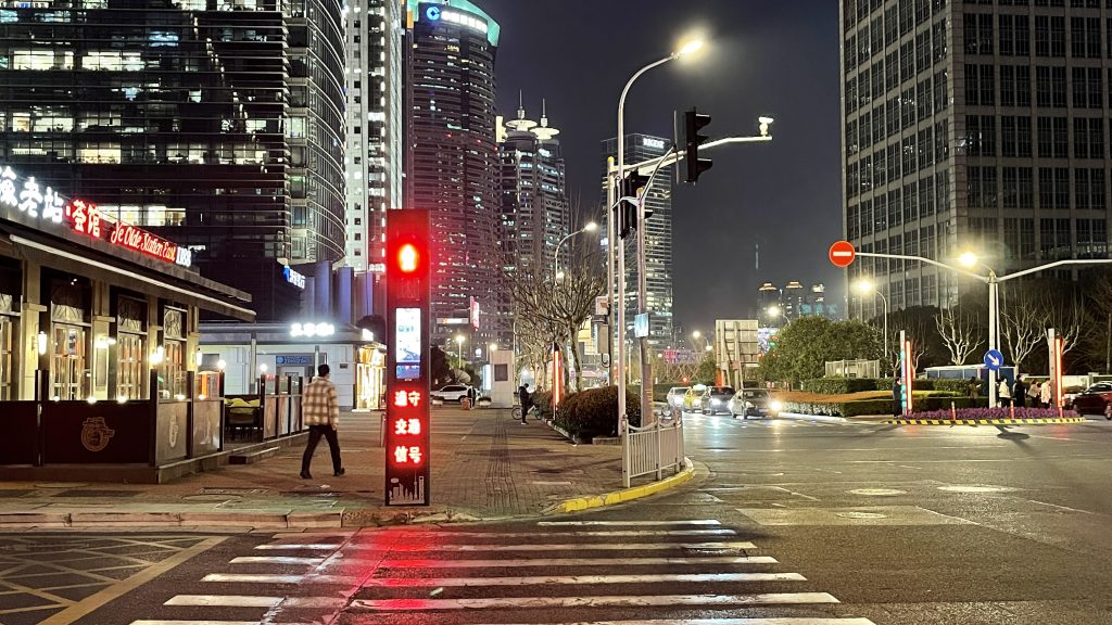 Shanghai Street for filming